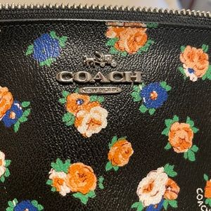 Coach Floral Print Crossbody Bag